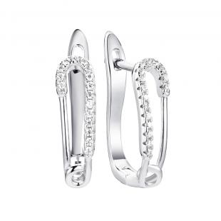 Серьги<br> 0220912062A, куб.цирконий