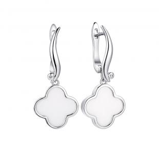 Серьги<br> 0220912186A, керамика, куб.цирконий