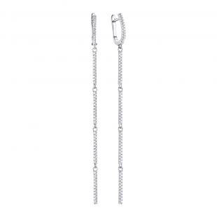 Серьги<br> 0220912265A, куб.цирконий