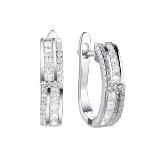 Серьги<br> 0220912583A, куб.цирконий