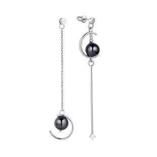 Серьги<br> 0220912598B, керамика, куб.цирконий