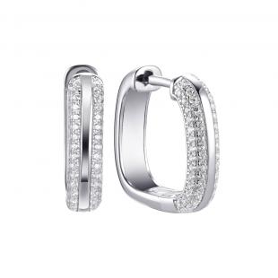 Серьги<br> 0220912620A, куб.цирконий