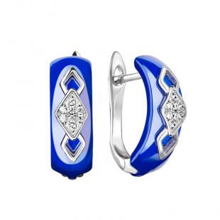 Серьги<br> 0220912844CCF, керамика, куб.цирконий