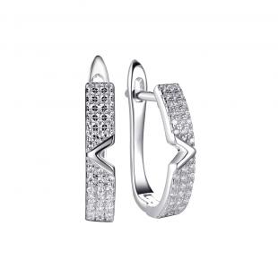 Серьги<br> 0220912912A, куб.цирконий
