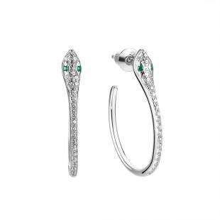 Серьги<br> 0220912997A-E, нанокристалл, куб.цирконий