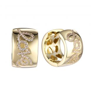 Серьги<br> 0220913099GP, куб.цирконий