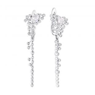 Серьги<br> 0220913239A, куб.цирконий