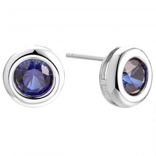 Серьги<br> 022091348745C, корунд синт.