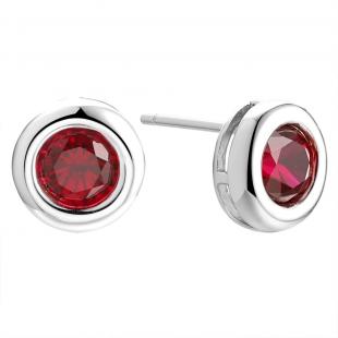 Серьги<br> 02209134879D, корунд синт.