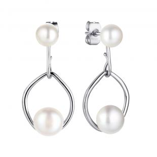 Серьги<br> 0220913790A, жемчуг (культ.)