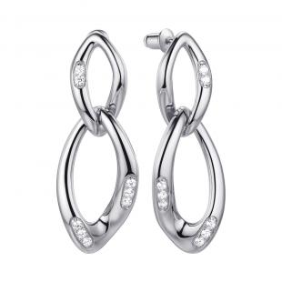Серьги<br> 0220914185A, куб.цирконий