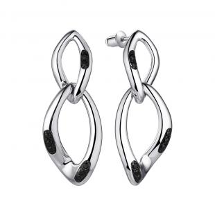 Серьги<br> 0220914185B, шпинель синт.