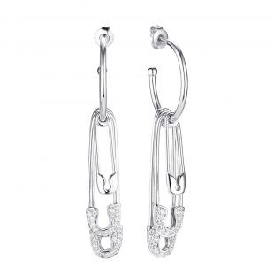 Серьги<br> 0220914490A, куб.цирконий