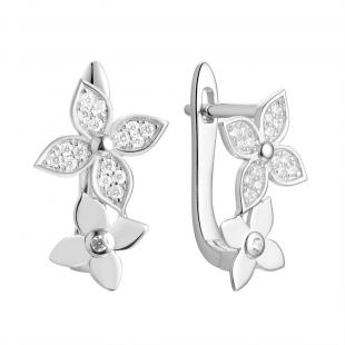 Серьги<br> 0220915148A, куб.цирконий