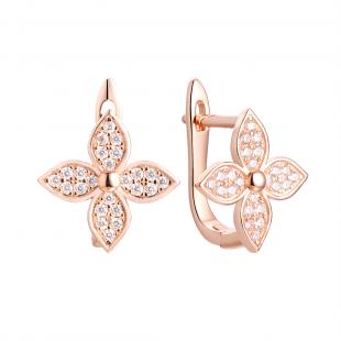 Серьги<br> 0220915161PGP, куб.цирконий