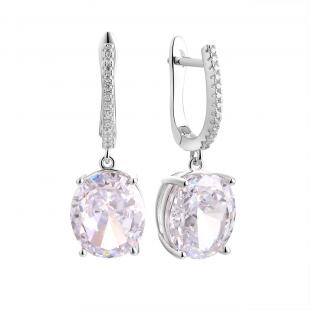 Серьги<br> 0220915370A, куб.цирконий