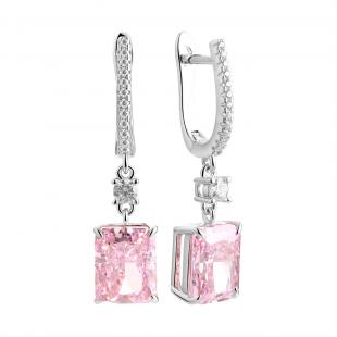 Серьги<br> 0220915413O, куб.цирконий