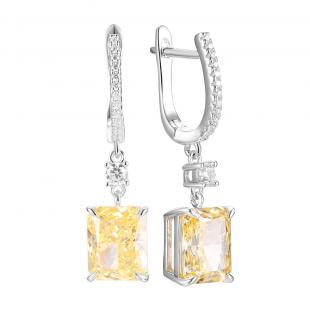 Серьги<br> 0220915413U, куб.цирконий