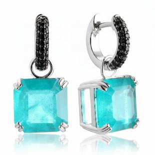 Серьги<br> 0220915438CB13, нанокристалл, ситалл