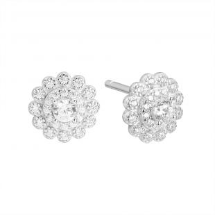 Серьги<br> 0220915838A, куб. цирконий