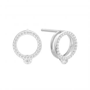 Серьги<br> 0220915840A, куб. цирконий