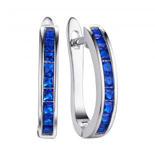 Серьги<br> 0220925926CCF, шпинель синт.