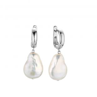 Серьги<br> 0220955727A, жемчуг "барокко" (культ.)