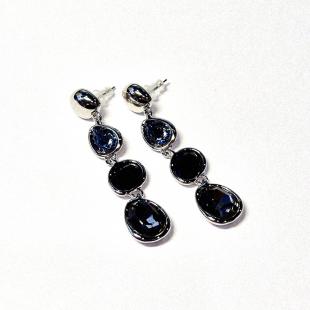 Серьги<br> 022211307MIX, куб.цирконий