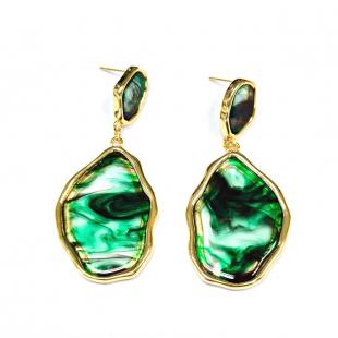 Серьги<br> 022211383E, стекло ювелирное