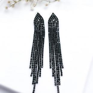 Серьги<br> 022351120B, куб.цирконий