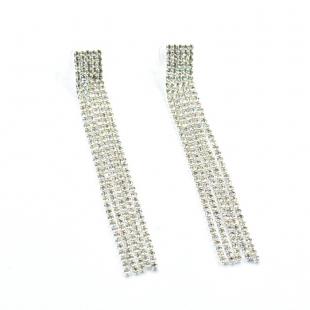 Серьги<br> 022351149A, куб.цирконий