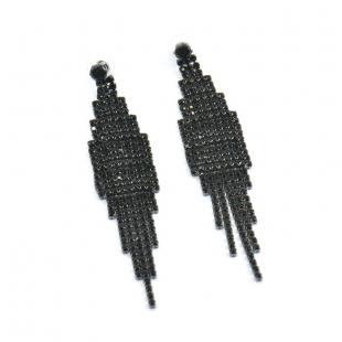 Серьги<br> 022351151B, куб.цирконий