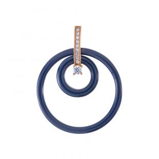 Подвеска<br> 0320911001PGP-C, керамика, куб.цирконий