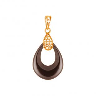 Подвеска<br> 0320911081PGP-P, керамика, куб.цирконий