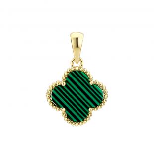 Подвеска<br> 0320911317GP-E, малахит и.