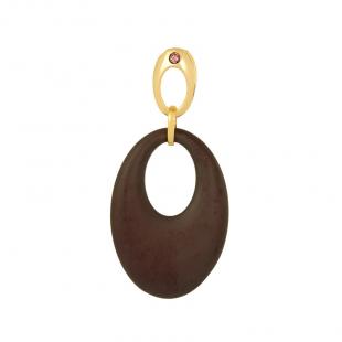 Подвеска<br> 0320912142GP-P-M, керамика матовая, куб.цирконий