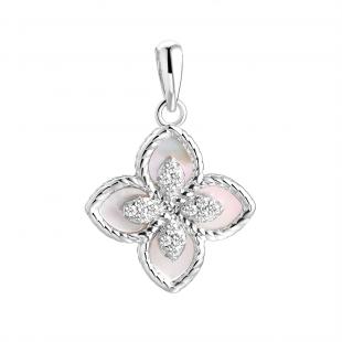 Подвеска<br> 0320914005A, перламутр, куб.цирконий