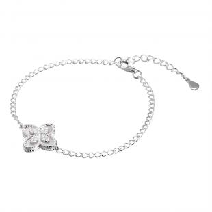 Браслет<br> 0420914005A, перламутр, куб.цирконий