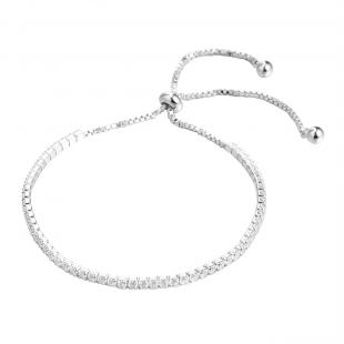 Браслет<br> 0420915740A, куб.цирконий