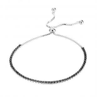 Браслет<br> 0420915740B, куб.цирконий