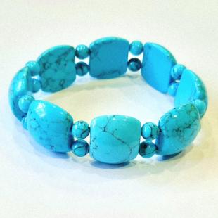 Браслет<br> 042121101N, бирюза и.
