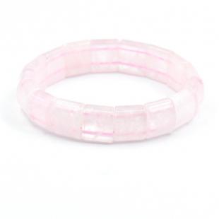 Браслет<br> 042121191O, кварц розовый