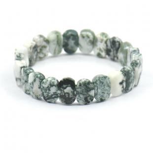 Браслет<br> 042121196MIX, моховой агат