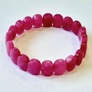 Браслет<br> 042121197O2, турмалин розовый