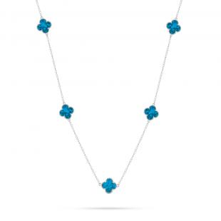 Колье<br> 0520911859N, бирюза и.