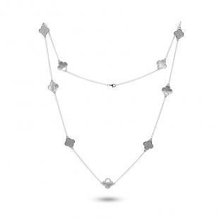 Колье<br> 0520912516A, перламутр, куб.цирконий