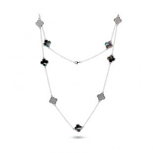 Колье<br> 0520912516K, перламутр, куб.цирконий