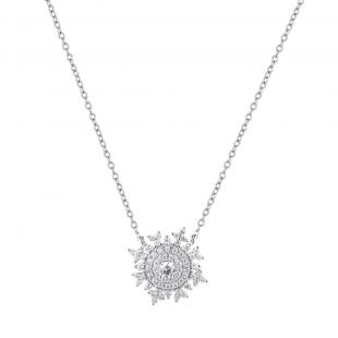 Колье<br> 0520913025A, куб.цирконий