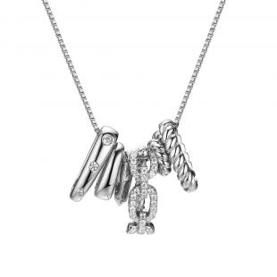 Колье<br> 0520914281A, куб.цирконий