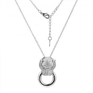 Колье<br> 0520915111A, шпинель синт., куб.цирконий